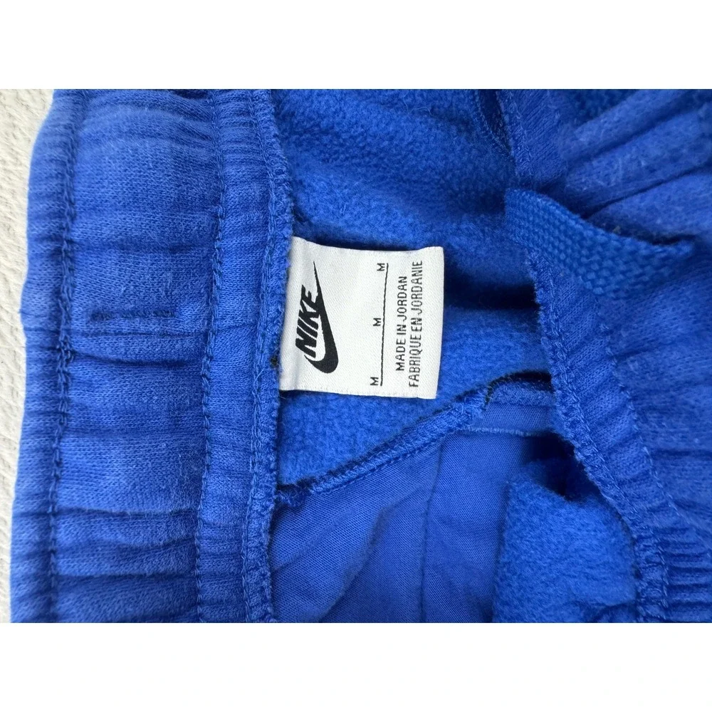 Nike Mens Sportswear Club Fleece Sweatpants Royal Blue Joggers Size Medium